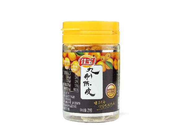凉果罐子贴标案例