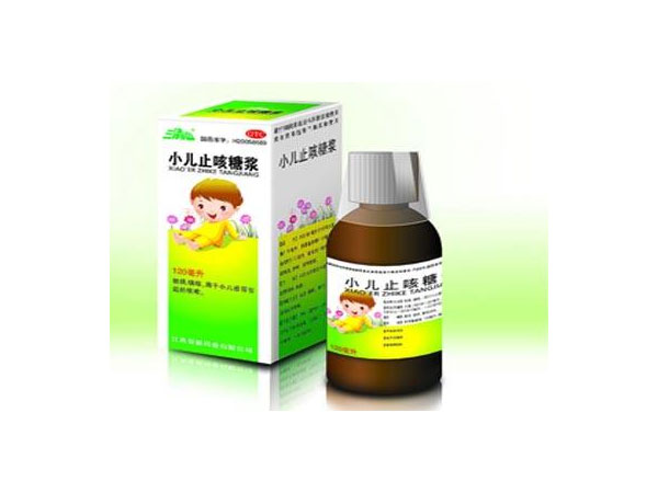 止咳水贴标案例